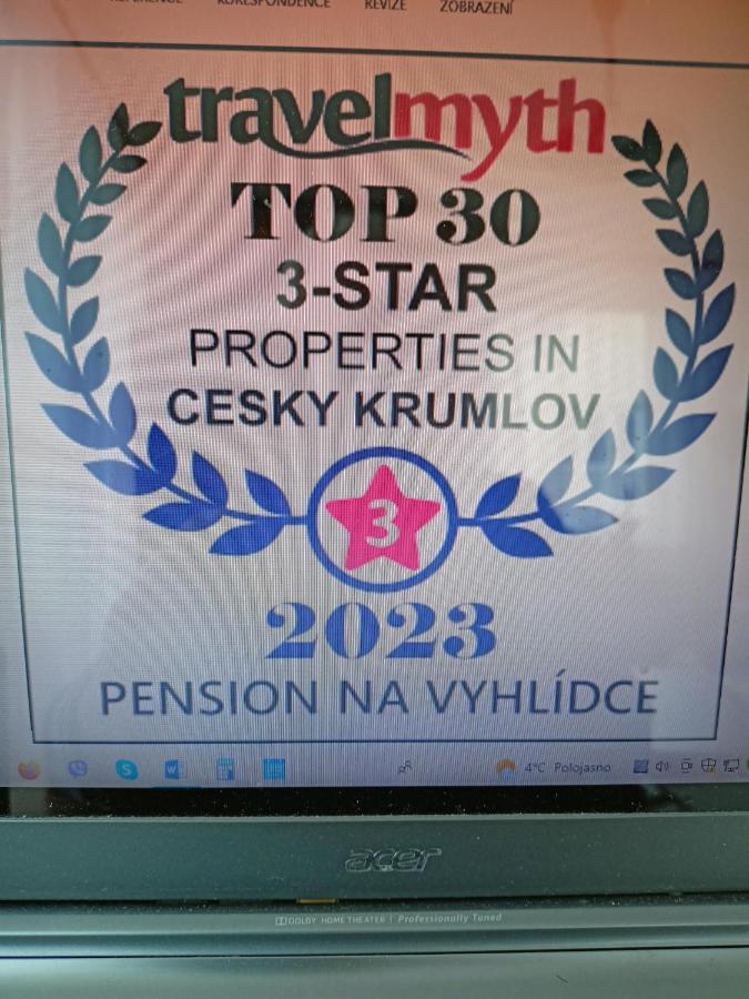 Pension Na Vyhlidce Český Krumlov Exterior foto